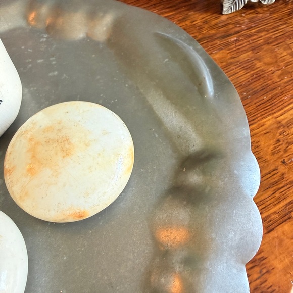 Vintage Pewter Tray Versatile - Picture 6 of 17